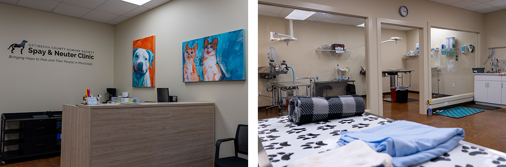 Inside of the new OCHS support center